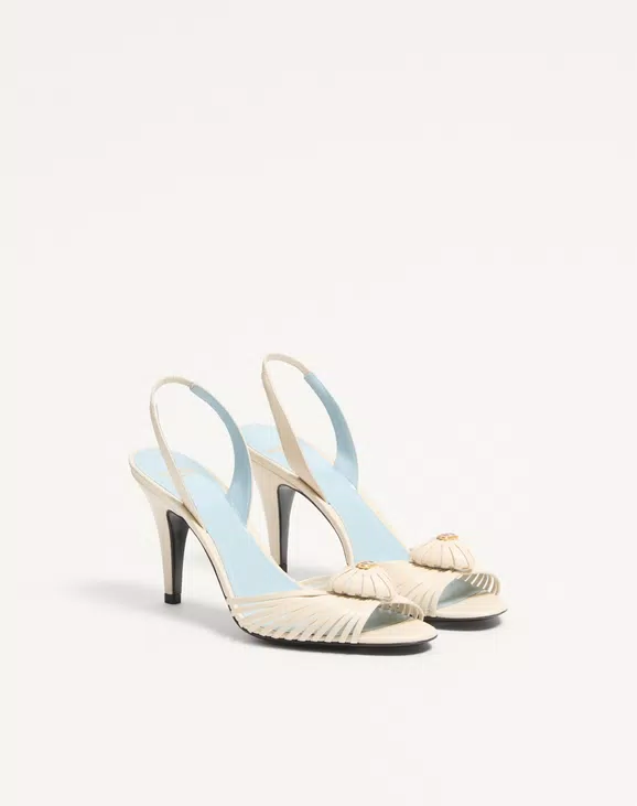 Valentino Sandal Royal In Kidskin 85Mm - Image 6
